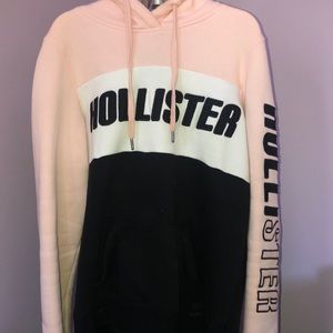 Hollister color block hoodie